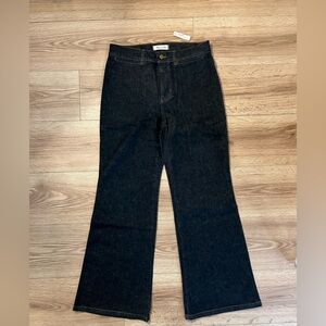 Madewell High Rise Flare Jeans NWT Rinse wash -size 28p
